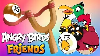 🥰Angry Birds Friends🐥 | LVL 15 | Gameplay | ADw games