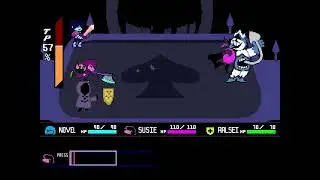 King Fight (With Hooded Ralsei Mod)