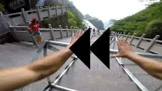 POV full run parkour but it's on reversed