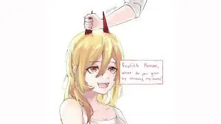 There's nothing wrong with Power's Horns.. (Chainsaw Man Comic Dub)