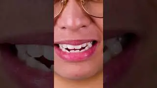 How to floss the right way #diy #lifehacks  #shorts