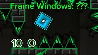 Forest Temple with Frame Windows Counter - Geometry Dash