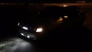 Установка вспышек ФСО с AliExpress в два этажа. Дальний свет + строб контроллер.💡🚨