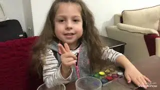 Renklerin karışımı 4 yaş ( bugünlük kardeşimden video)
