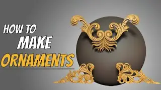 ZBrush Secrets Create Jewelry Ornaments in 40 Seconds 