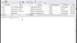 15 Create simple queries in SQL View English
