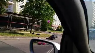 Мото-дтп на Кропоткина