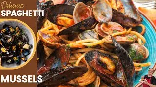 Easy Spaghetti Mussels Recipe | Cooking Tutorial