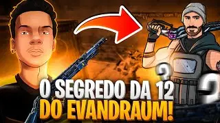 COMO JOGAR DE 12 IGUAL O @Evandraum COD: MOBILE BATTLE ROYALE