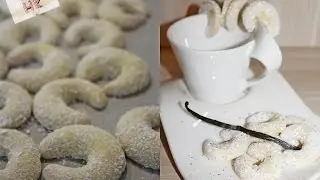 Vanilice-kiflice - keksi - kolačići - Božićni keksi - korak po korak