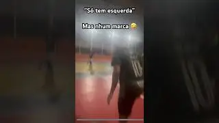 ‘’Ele é fácil de marcar, só tem esquerda’’ 🫣 #futsal #gol #golaço #futebol #dribles #skills