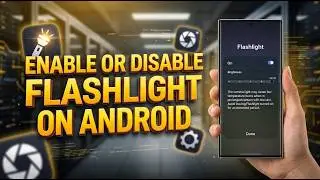 Enable or Disable Flashlight On Android (Step-by-Step)
