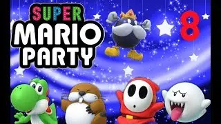 Super Mario Party (8) King Bob-omb's Powderkeg Mine [1/4]