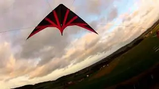 GoPro HD HERO 2 essai avec vue en vol sur le second cerf-volant, décollage et atterrissage