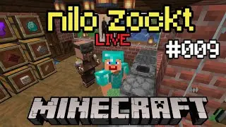 Minecraft Live Stream (deutsch) #009 - Jeder Villager braucht ein sicheres Zuhause