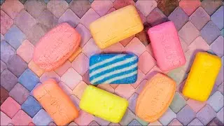 ASMR Soap / Satisfying video / Crunchy Sounds