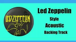 Led Zeppelin Style Acoustic Backing Track