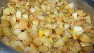 Как заготовить яблоки на зиму!Самый быстрый способ!