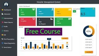 Hospital management system Demo Project in PHP Tutorial