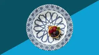 דגם Amalfi Azul, צלחות קורל מבית קורנינג