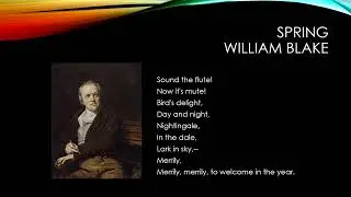 Spring by William Blake