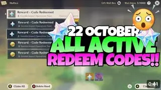 🎁 NEW Genshin Impact Redeem Codes 🔥 | Free Primogems (October 22, 2025) | Code Legit