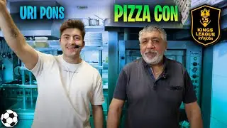 PIZZA con UN jugador DE la KINGS LEAGUE **URI PONS** | Pino Prestanizzi