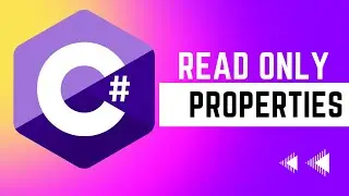 Learn how to use read only properties in C#