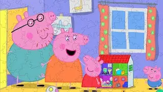 Peppa Pig Puzzles For Kids. Collect puzzles for children