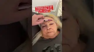 SHAVED EVERYBROW PRANK ON GRANDMOM - 