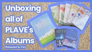 📦 a casual unboxing of PLAVE's discography 📦