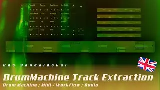 How to create midi / audio tracks from the drum machine | english | Bitwig