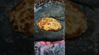 2🔥How to bake bread in the forest 