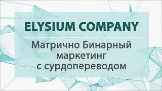 ELYSIUM COMPANY MATRIX BINARY PROJECT    english presentation