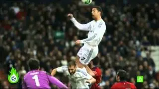 Cristiano Demuestra Su Poderio Fisico Con Un Salto Imponente