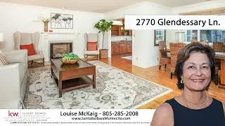 Official 2770 Glendessary Lane Santa Barbara, California real estate listing video tour