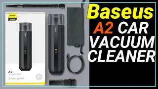 Baseus A2 Car Vacuum Cleaner simple unboxing & test