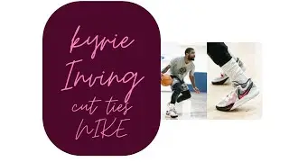 Kyrie Irving cut ties with Nike #kyrieirving #nike #shortsfeed