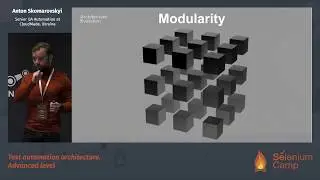 Test automation architecture. Advanced level. (Anton Skomarovskyi, Ukraine) [RU]