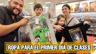 COMPRANDO LA ROPA PARA EL PRIMER DÍA DE CLASES DE MATEO 🥺❤️PRE K