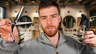 ASMR Relaxing Haircut Experience Roleplay!