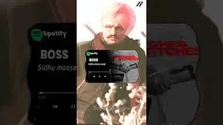 Boss Sidhu moose wala spotify card status #spotifymusic   #trendingshorts#punjabisong#punjabisinger