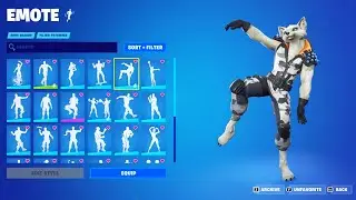 Winter Warrior Fennix Fortnite Skins Showcase With Best Dances & Emotes!