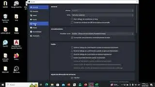 CONFIGURACIÓN OBS STUDIO