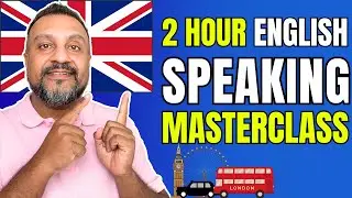 TWO HOUR ENGLISH LESSON - English Conversation and Vocabulary To Sound Fluent!