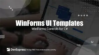 UI Templates for WinForms - Jump Start Form Design Process