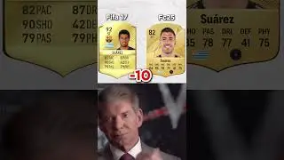 Barcelona Fifa 17 Players Vs Now! 😂  #fifa #fc25 #football #ultimateteam