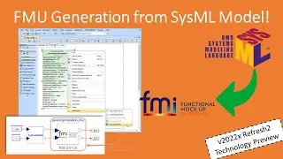 SysML to FMU Generation and Execution