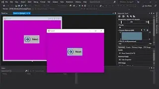 how to add image to button in visual studio windows form application 2019