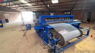 Crimped Wire Mesh Machine